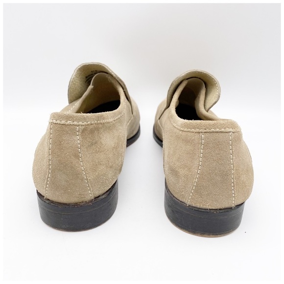 Free People Brady‎ Suede Loafers in Taupe Size 41.5 - Picture 7 of 14